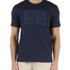 Uomo ARMANI EXCHANGE | T-Shirt Asv Regular Fit In Cotone Blu