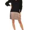 Donna TWINSET | L'Articolo Include Maglia In Misto Alpaca E Mohair E Abito Nero