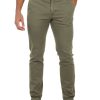 Uomo TOMMY HILFIGER | Pantaloni Chino Bleecker Slim Fit Verde