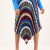 Donna CRISTINA EFFE | Gonna Plisse Stampata Sheila Multicolor