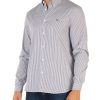 Uomo LACOSTE | Camicia Regular Fit In Cotone Blu