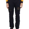 Uomo AERONAUTICA MILITARE | Pantalone Cargo Regular Fit In Cotone Stretch Blu Scuro