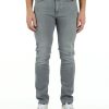 Uomo TOMMY HILFIGER | Pantalone Jeans Cinque Tasche Bleecker Silm Fit Grigio