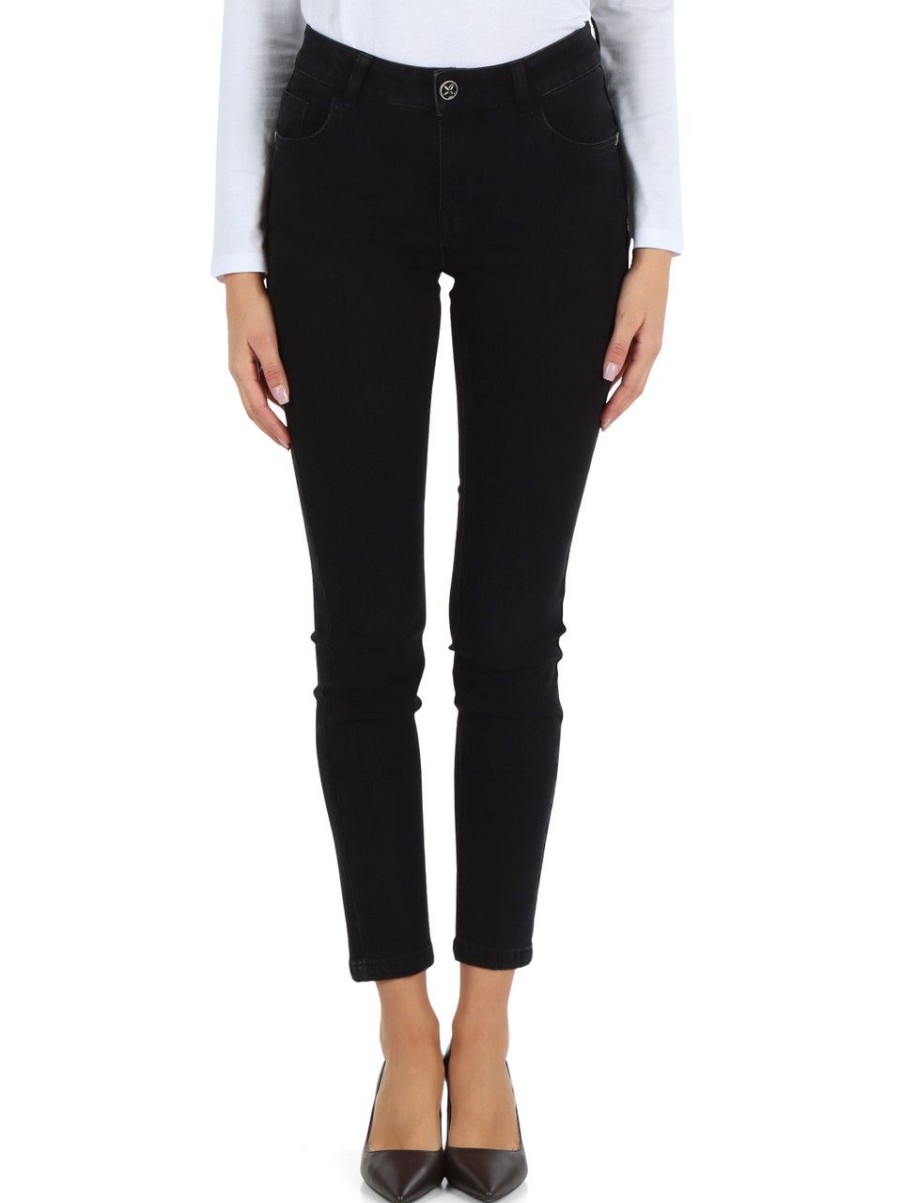 Donna RICHMOND | Richmond X: Pantalone Jeans Aisha Push-Up Fit Nero