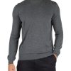 Uomo ANTONY MORATO | Pullover Girocollo In Misto Lana E Cashmere Grigio