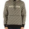 Uomo TOMMY HILFIGER | Felpa Con Cappuccio Con Ricamo Logo Nero