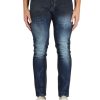 Uomo DANIELE ALESSANDRINI | Homme Couture: Pantalone Jeans Ravenna Blu