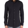 Uomo MICHAEL MICHAEL KORS | Camicia Slim Fit In Tessuto Stretch Nero