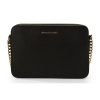 Donna MICHAEL MICHAEL KORS | Borsa A Tracolla Jet Set Large In Pelle Martellata Nero