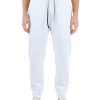 Uomo EMPORIO ARMANI | Pantaloni Sportivi Essential In Double Jersey Di Misto Cotone Bianco