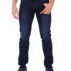 Uomo REPLAY | Pantalone Jeans Cinque Tasche 573 Bio Anbass Slim Fit Blu Scuro