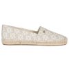 Donna MICHAEL MICHAEL KORS | Espadrillas Effetto Saffiano Kendrick Panna