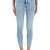 Donna CALVIN KLEIN JEANS | Pantaloni Jeans Cinque Tasche High Rise Super Skinny Ankle Celeste