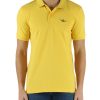 Uomo AERONAUTICA MILITARE | Polo In Cotone Piquet Stretch Giallo