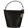 Donna MICHAEL MICHAEL KORS | Borsa A Secchiello Townsend Small In Pelle Martellata Nero