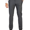 Uomo ANTONY MORATO | Pantalone Bonnie Slim Fit In Misto Viscosa Grigio Scuro