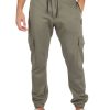 Uomo REPLAY | Pantalone Cargo Modello Jogger Essential Verde