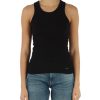 Donna CALVIN KLEIN | Canotta A Costine In Modal Stretch Nero