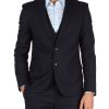 Uomo ANTONY MORATO | Giacca Bonnie Slim Fit In Misto Viscosa Blu Scuro