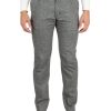 Uomo TOMMY HILFIGER | Pantalone Hampton Slim Tapered Fit In Misto Lana E Seta Grigio