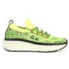 Donna SUN68 | Sneakers In Tessuto Jupiter Knit Giallo