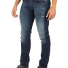 Uomo REPLAY | Pantalone Jeans Cinque Tasche Ambass Slim Fit Biopack Blu