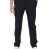 Uomo EMPORIO ARMANI | Pantalone In Lana Vergine Con Vita Semielasticizzata Nero