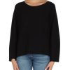 Donna MARKUP | Maglia In Misto Lana Merino - Viscose And Cashmere Nero