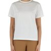 Donna FABIANA FILIPPI | T-Shirt In Cotone Con Perline Bianco