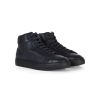 Uomo DOUCAL'S | Sneakers In Pelle Martellata Blu Scuro