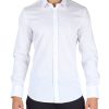 Uomo ANTONY MORATO | Camicia In Misto Cotone Milano Super Slim Fit Bianco