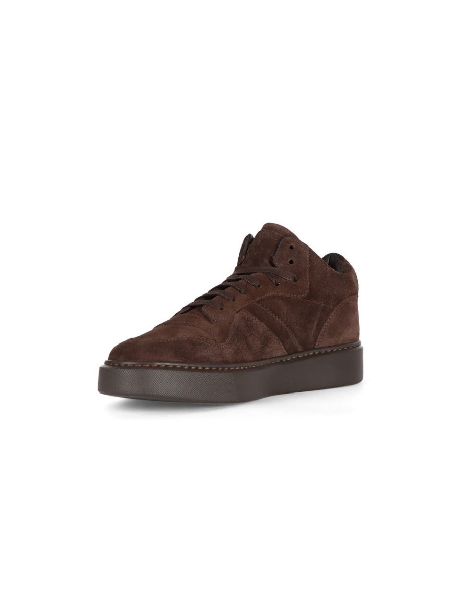 Uomo DOUCAL'S | Sneakers In Suede Marrone