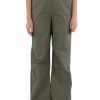 Donna CALVIN KLEIN JEANS | Pantalone Gamba Larga In Tessuto Tecnico Verde Militare