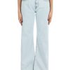 Donna PINKO | Pantalone Jeans Cinque Tasche Wanda Wide Leg Celeste