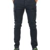 Uomo REPLAY | Pantalone Cargo Slim Fit Jaan Hyperflex In Denim Blu Scuro