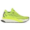 Uomo EA7 | Sneakers In Tessuto Ed Ecopelle Con Stampa Logo Lime