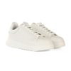 Uomo EMPORIO ARMANI | Sneakers In Pelle Martellata Bianco