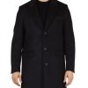 Uomo ANTONY MORATO | Cappotto In Misto Viscosa Russel Slim Fit Nero