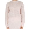 Donna FABIANA FILIPPI | Maglia In Misto Cotone E Lino Rosa