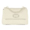 Donna LA CARRIE | Borsa A Mano In Pelle Grate Stephy Medium Bianco