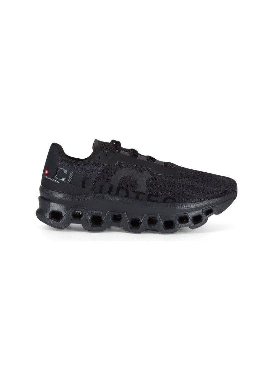 Uomo ON | Sneakers In Tessuto E Materiali Tecnici Cloudmonster Nero