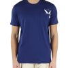 Uomo RICHMOND | Richmond X: T-Shirt In Cotone Pima Bluette