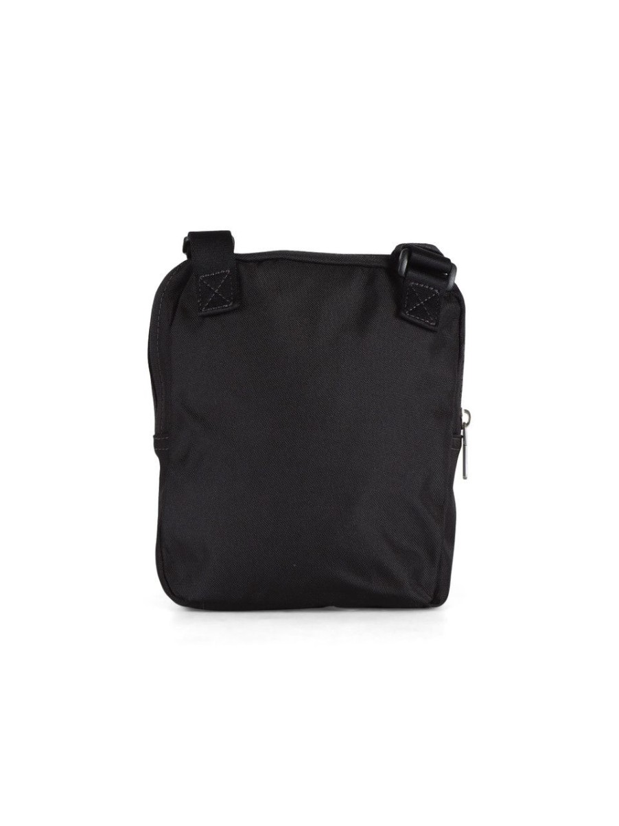 Uomo CALVIN KLEIN JEANS | Borsa A Tracolla In Canvas Con Patch Logo Nero