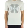 Uomo ARMANI EXCHANGE | T-Shirt Slim Fit In Cotone Stretch Panna