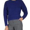 Donna EMME MARELLA | Maglia Girocollo Effetto Boucle Biro Bluette