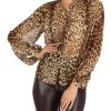 Donna MARCIANO GUESS | Camicia Semistrasparente Animalier