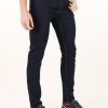 Uomo VERSACE JEANS COUTURE | Pantalone Jeans Cinque Tasche Con Patch Logo Blu Scuro