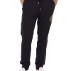 Uomo VERSACE JEANS COUTURE | Pantalone Sportivo In Cotone Con Ricamo Logo Frontale Nero