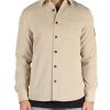 Uomo CALVIN KLEIN JEANS | Camicia In Velluto A Costine Con Patch Logo Beige