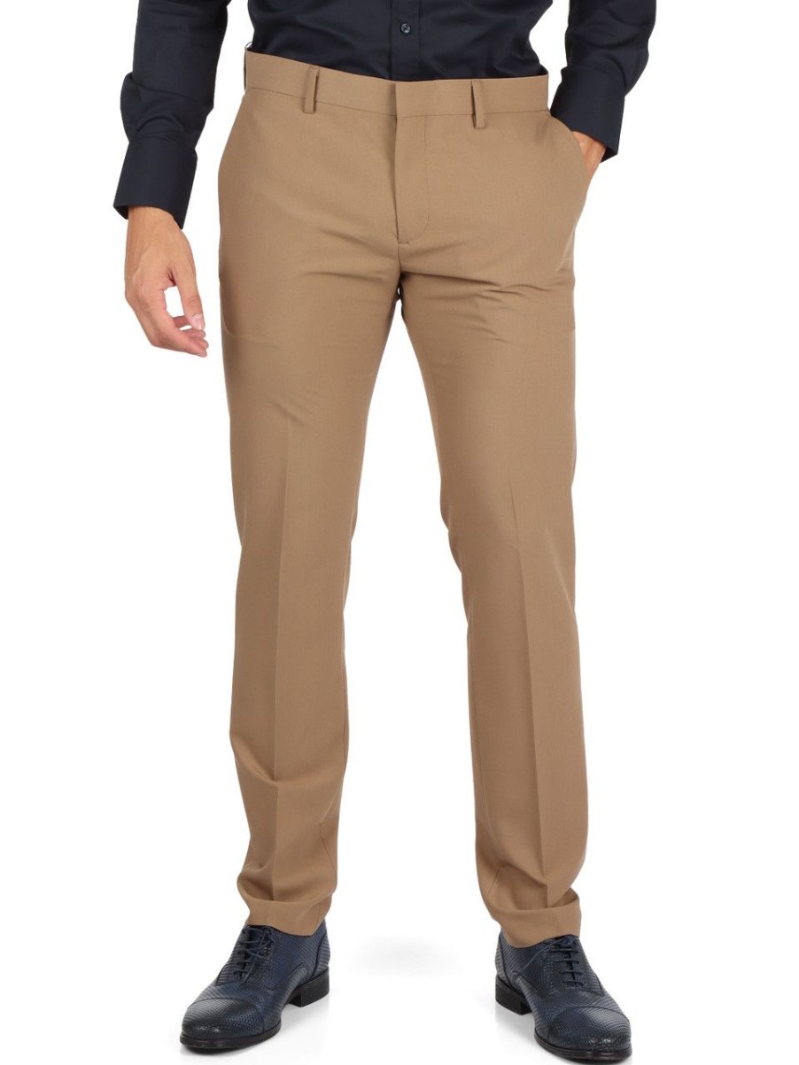 Uomo ANTONY MORATO | Pantalone In Misto Viscosa Bonnie Slim Fit Beige